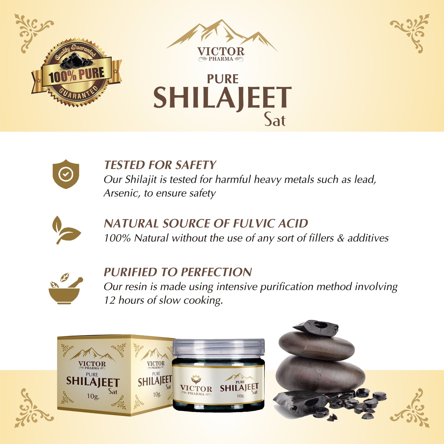 Victor Shilajit Sat (Resin)