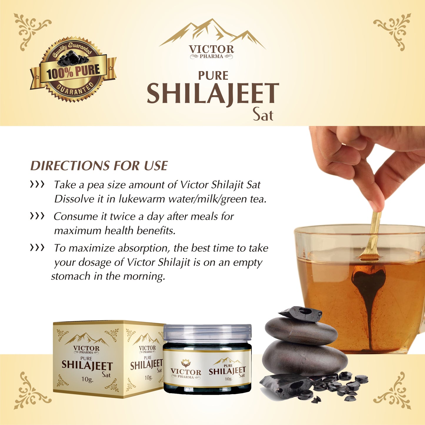Victor Shilajit Sat (Resin)