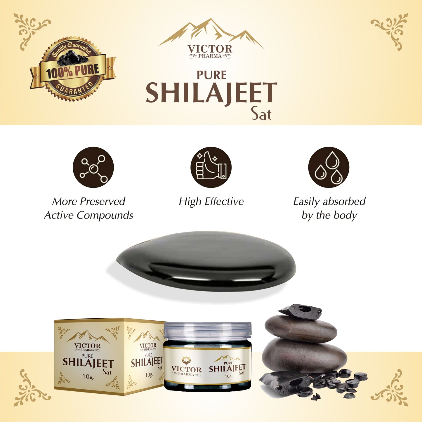 Victor Shilajit Sat (Resin)
