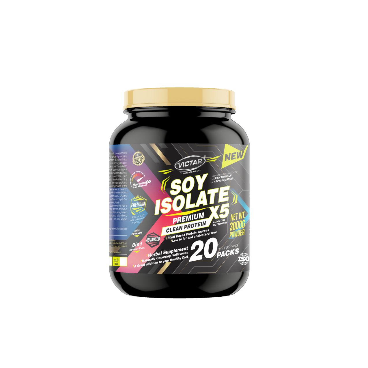 Soy Isolate (2270g ) image 0