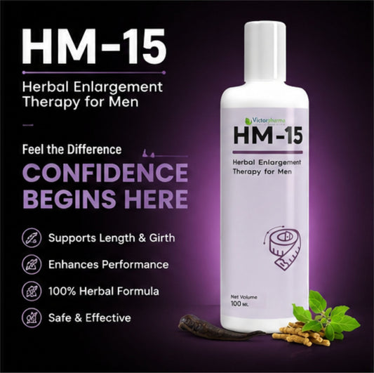HM-15 Men’s Herbal Enhancement Oil | Male Personal Care Oil | 100 ml.